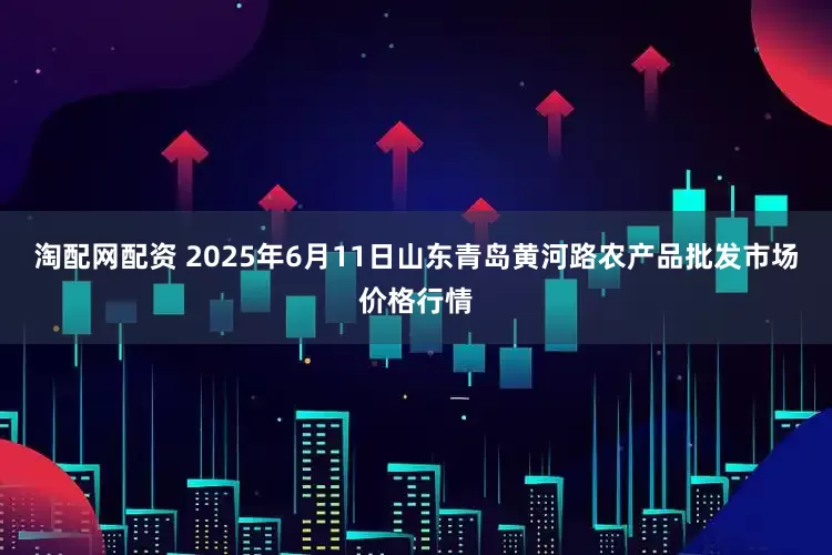 淘配网配资 2025年6月11日山东青岛黄河路农产品批发市场价格行情