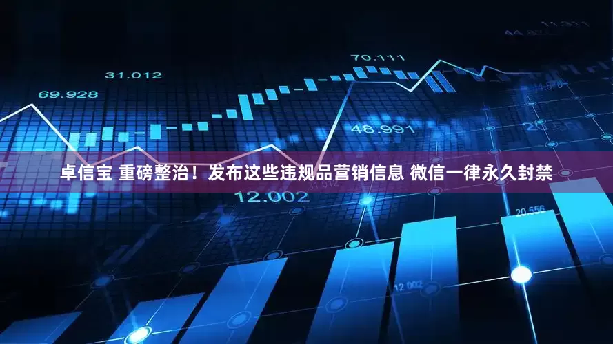 卓信宝 重磅整治！发布这些违规品营销信息 微信一律永久封禁